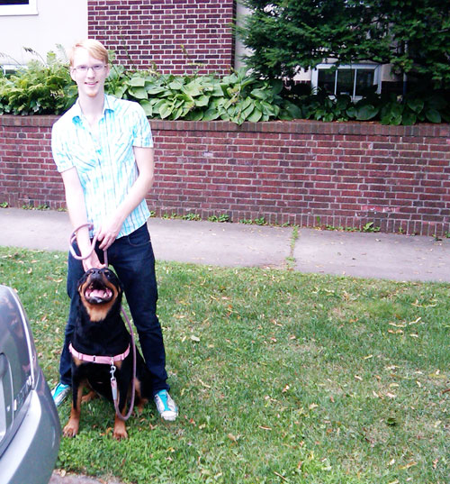 twink and rottweiler
