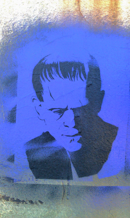 Frankenstein graffiti