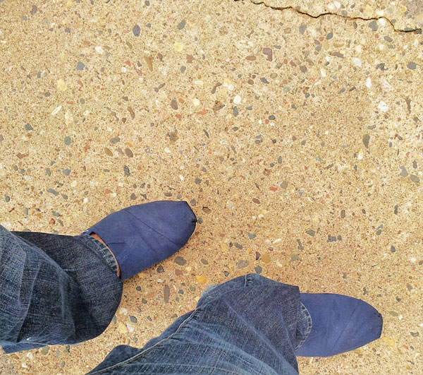 Blue Toms Shoes
