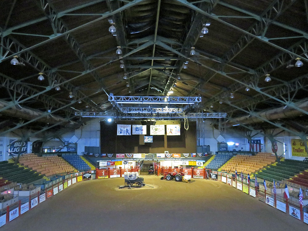 The Fort Worth Coliseum (a Rodeo)
