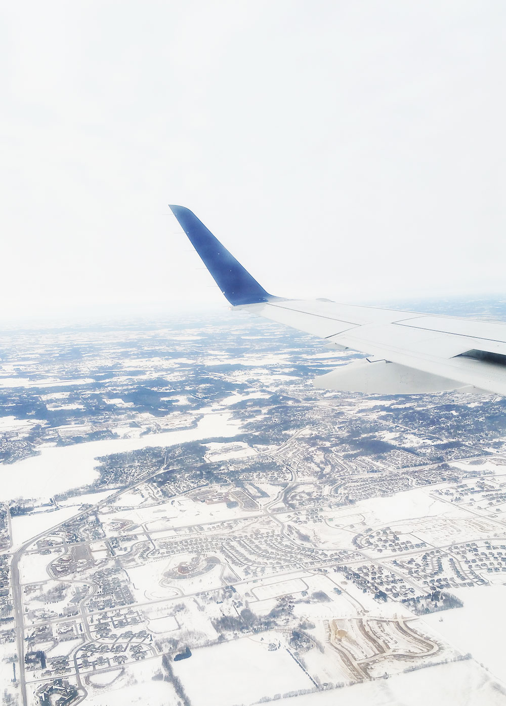 Minnesota winter landscape