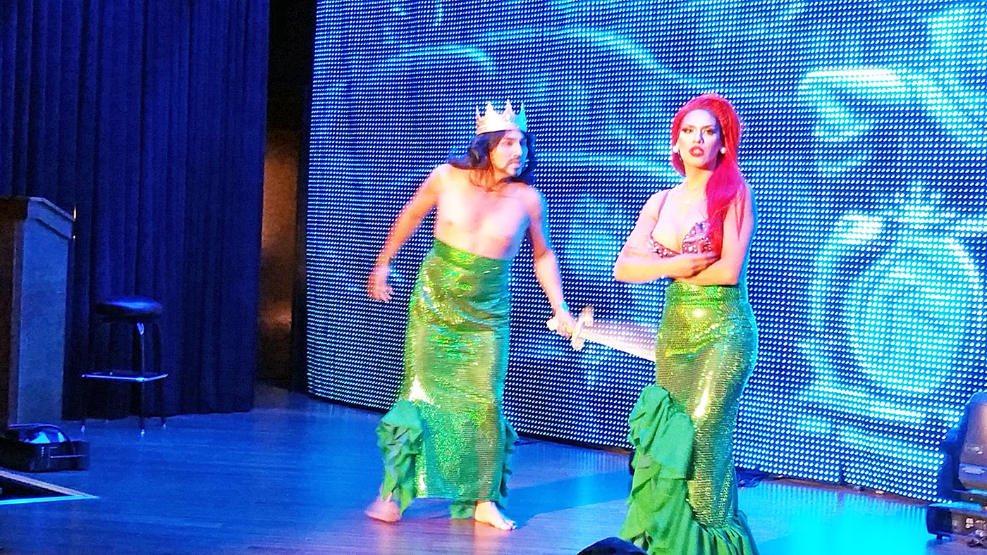 A dramatic Little Mermaid talent number for the FFI pageant.