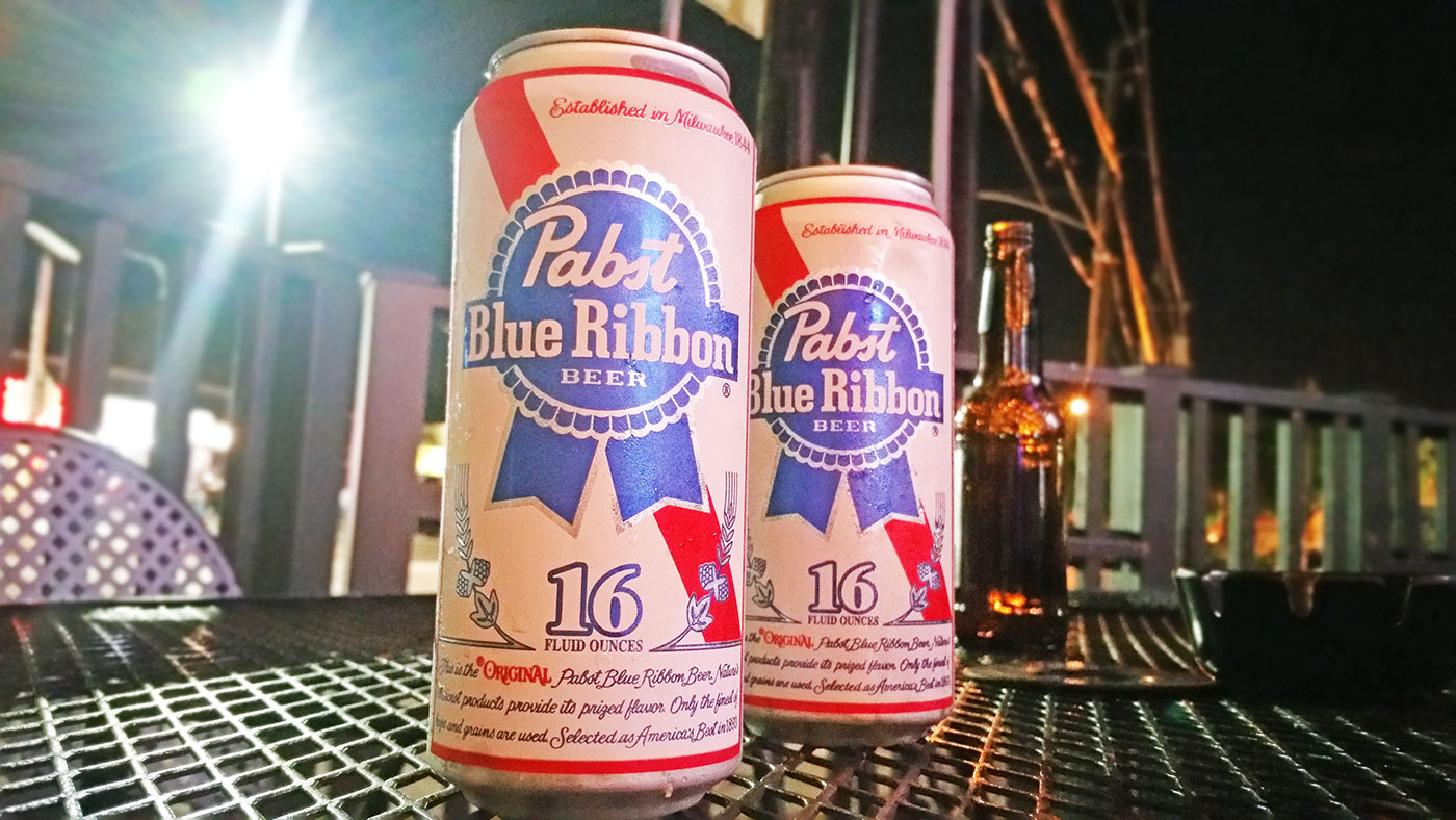 Pabst Blue Ribbon - PBR beer