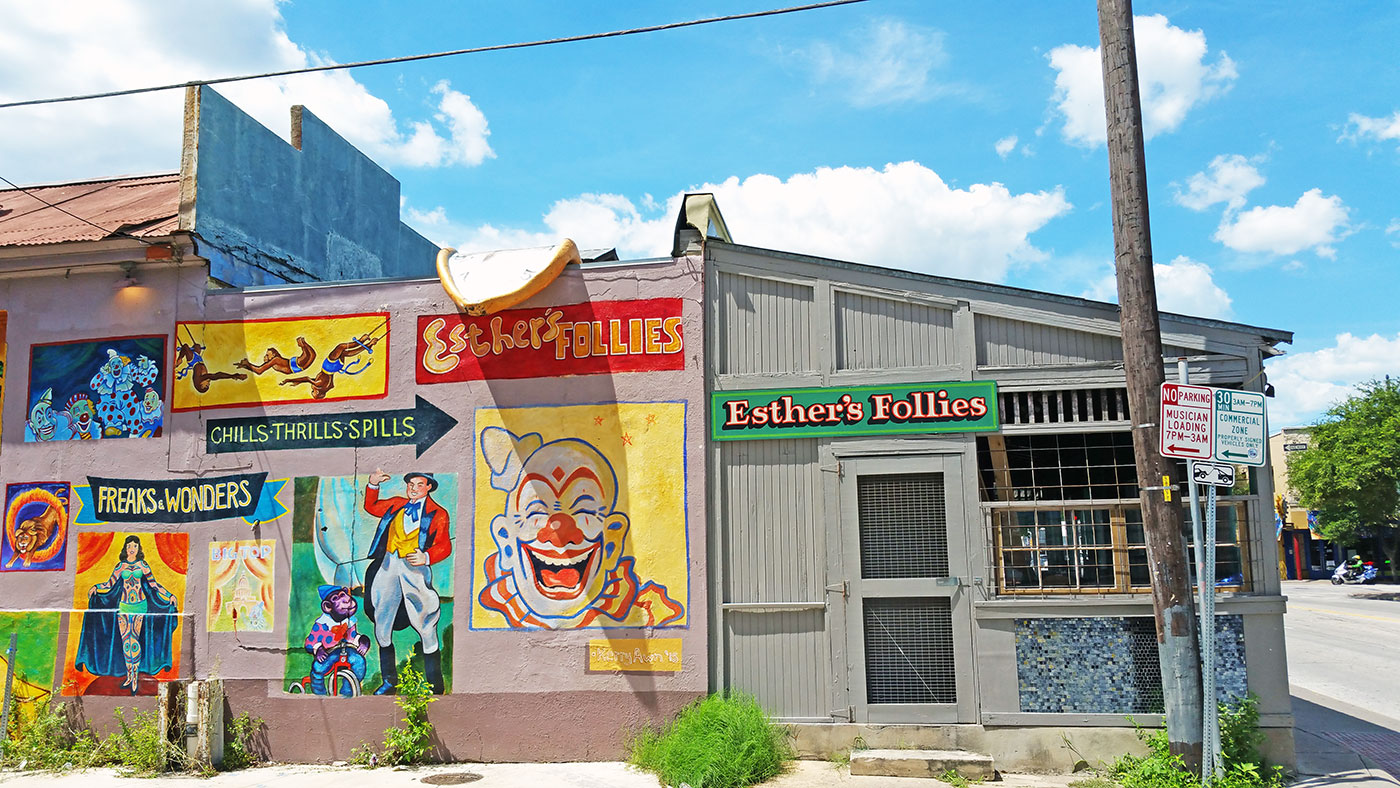 Esther's Follies in downtown Austin.