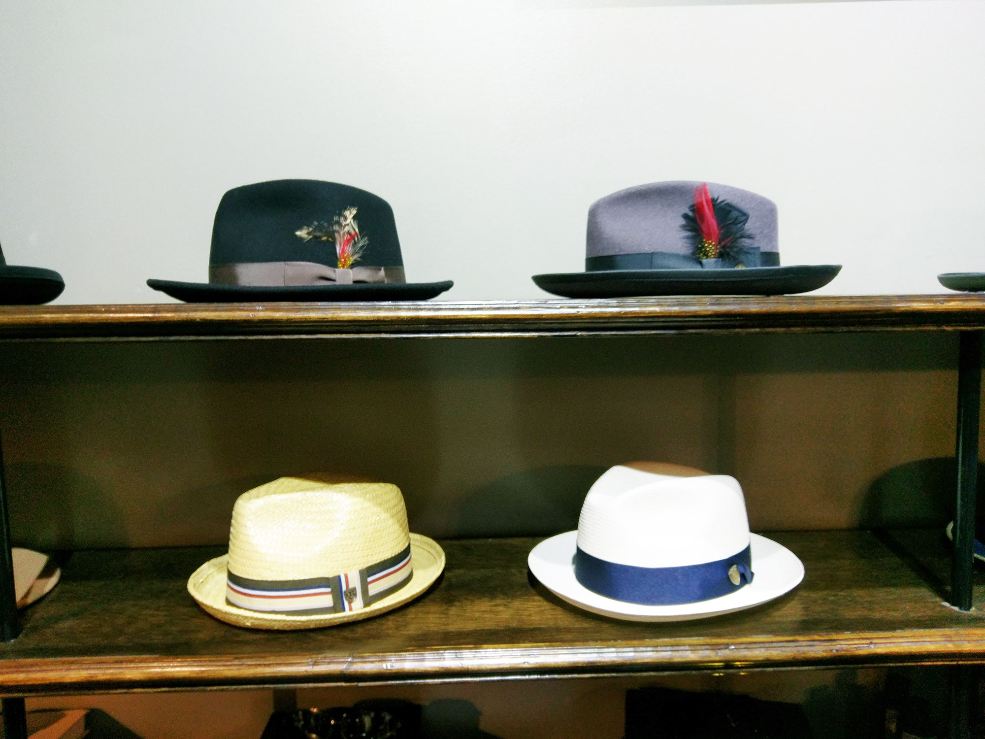 A hat shop in the Bishop Arts District of Dallas.